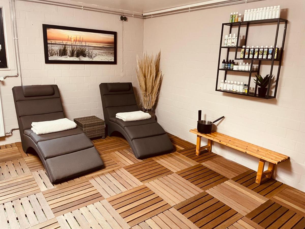 Stylisches Modernes Apartment, Sauna Und Wellness Top Lage Lubbecke Exterior photo